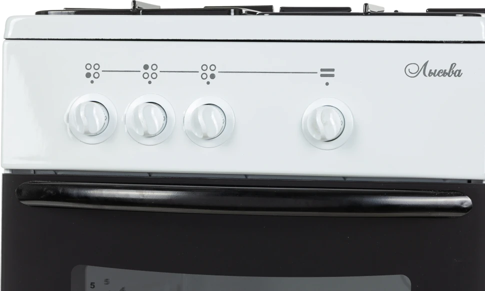 Плита Газовая Лысьва ГП 300 МС СТ-2у белый (без крышки) реш.сталь  