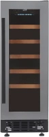 Винный шкаф Hyundai HBWC 0831 SU 1-нокамерн. черный