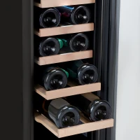 Винный шкаф Hyundai HBWC 0831 SU 1-нокамерн. черный