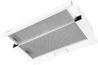 Вытяжка встраиваемая Weissgauff Tel 06 1M WE белый управление: кулисные переключатели (1 мотор)