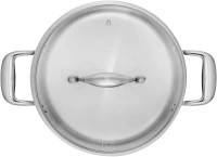 Кастрюля Rondell Vintage RDS-344 5л. d=24см (с крышкой) стальной