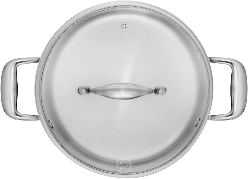 Кастрюля Rondell Vintage RDS-344 5л. d=24см (с крышкой) стальной