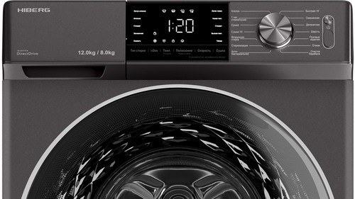 Cтиральная машина с сушкой HIBERG i-DDQ6A - 12814 Sd