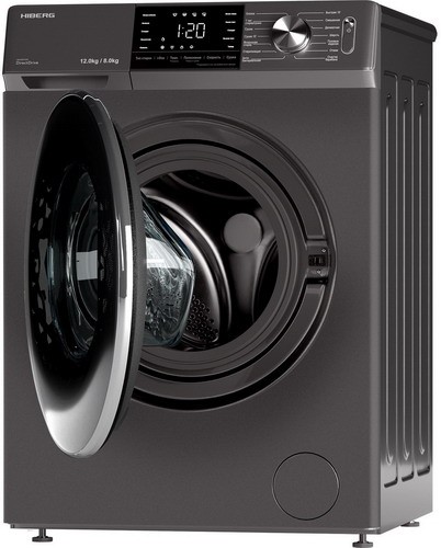 Cтиральная машина с сушкой HIBERG i-DDQ6A - 12814 Sd