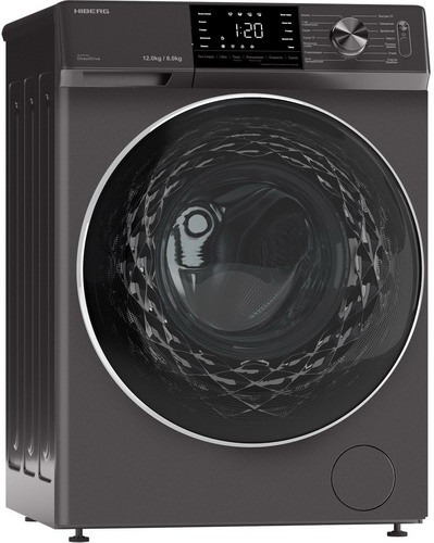 Cтиральная машина с сушкой HIBERG i-DDQ6A - 12814 Sd