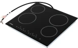 Варочная поверхность Hyundai HHE 6450 BG черный  