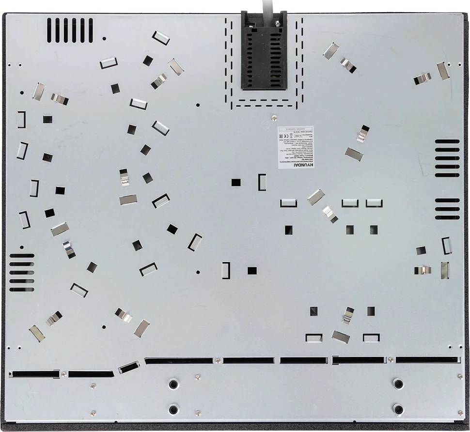 Варочная поверхность Hyundai HHE 6450 BG черный  