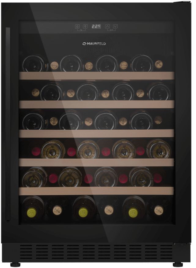 Винный шкаф Maunfeld MBWC-135S54 1-нокамерн. черный стекло (КА-00018701)