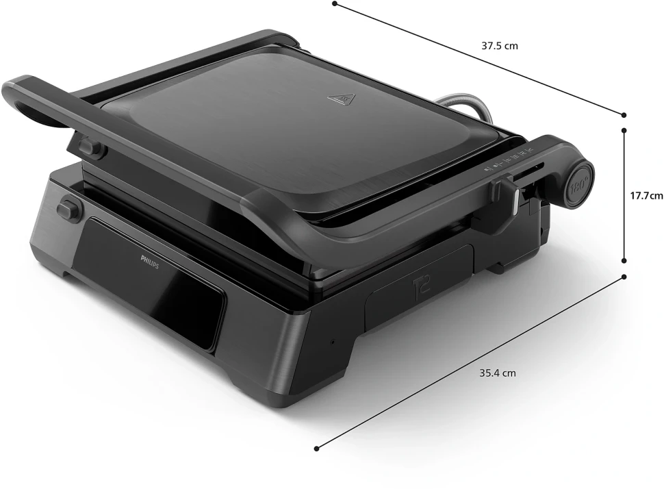 Электрогриль Philips HD6307/70 2200Вт черный  