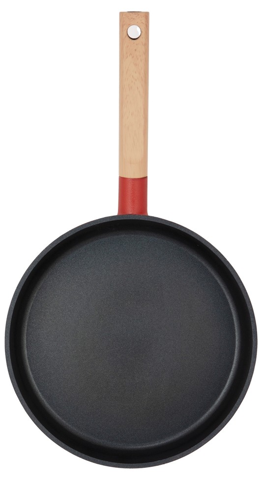 Сковорода Rondell Red Edition RDA-1005 круглая 26см покрытие: Xylan Plus ручка несъемная (без крышки) красный  