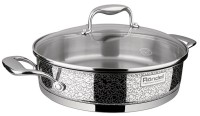 Сотейник Rondell Vintage RDS-353 2.6л. d=26см (с крышкой) стальной