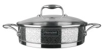 Сотейник Rondell Vintage RDS-353 2.6л. d=26см (с крышкой) стальной