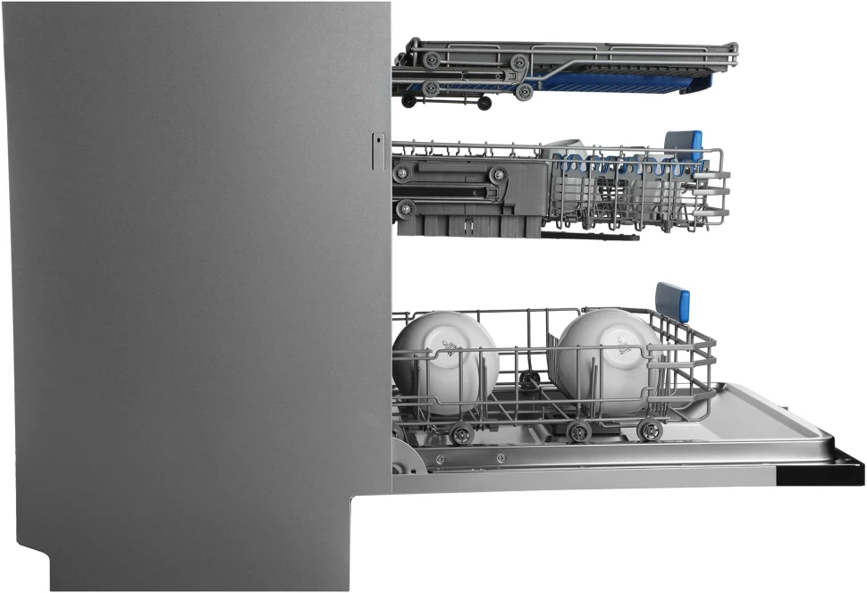 Посудомоечная машина встраив. Hyundai HBD 665 2100Вт полноразмерная нержавеющая сталь инвертор  