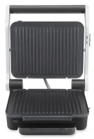 Электрогриль Domfy Metal DSM-EG703 2200Вт серебристый/черный