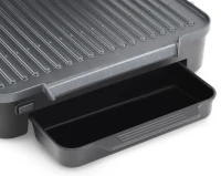 Электрогриль Domfy Metal DSM-EG703 2200Вт серебристый/черный