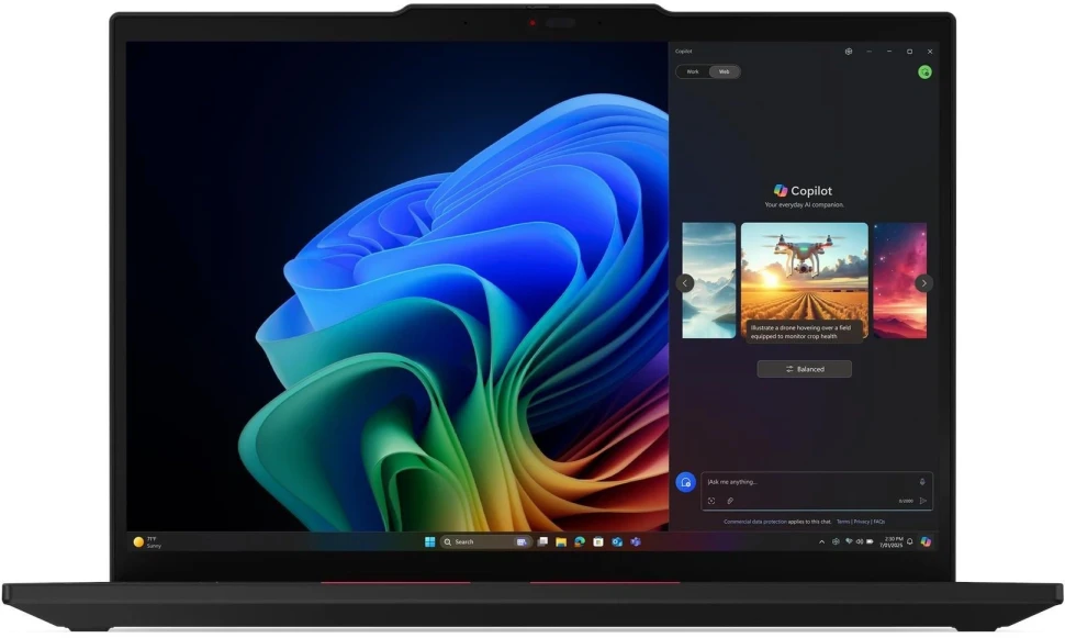 Ноутбук Lenovo ThinkPad T14 G6 Core Ultra 7 255U 16Gb SSD512Gb Intel Graphics 14" IPS WUXGA (1920x1200) Windows 11 Pro 64 black WiFi BT Cam (21QDS2D900)  