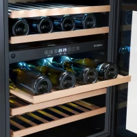 Винный шкаф Hyundai HBWC 0862 DUT 1-нокамерн. черный