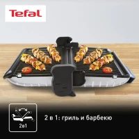 Электрогриль Tefal GC205012 1600Вт серебристый
