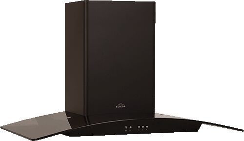 Вытяжка каминная Elikor Аметист 90П-650-К3Д черный управление: кнопочное (1 мотор)  