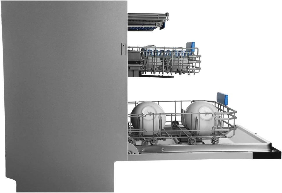 Посудомоечная машина встраив. Hyundai HBD 685 2100Вт полноразмерная нержавеющая сталь инвертор