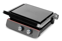 Электрогриль Domfy Metal DSM-EG502 2200Вт черный/серебристый