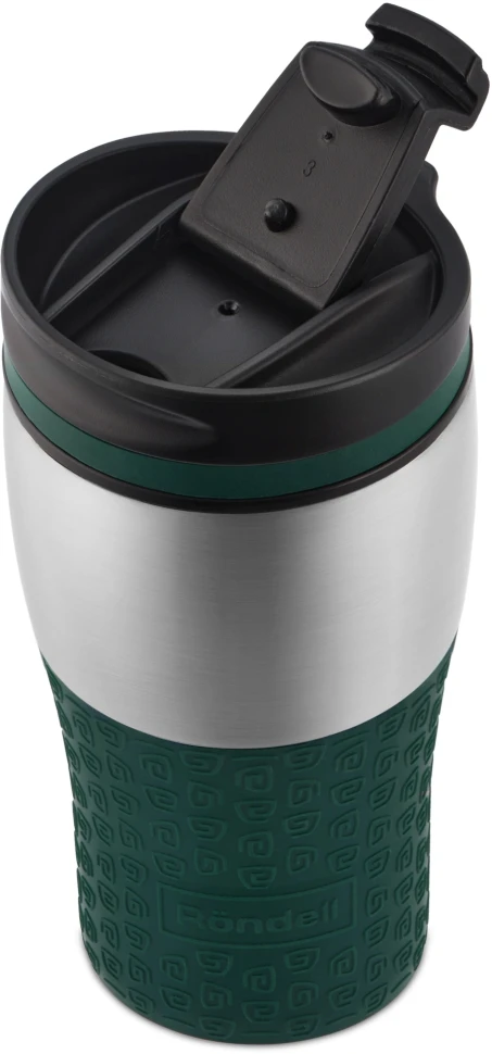 Термокружка для напитков Rondell Aventura RDS-1816 0.32л. морская волна картонная коробка  