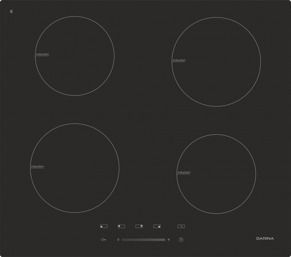 Индукционная варочная поверхность Darina 5P EI 313 B черный