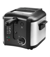 Фритюрница Kitfort КТ-2024 1600Вт черный/серебристый