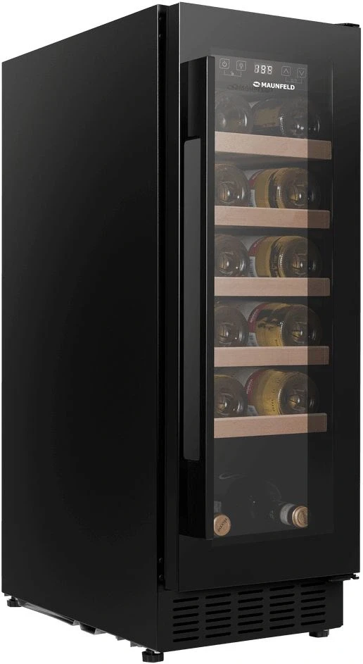 Винный шкаф Maunfeld MBWC-56S20 1-нокамерн. черный стекло (КА-00018699)