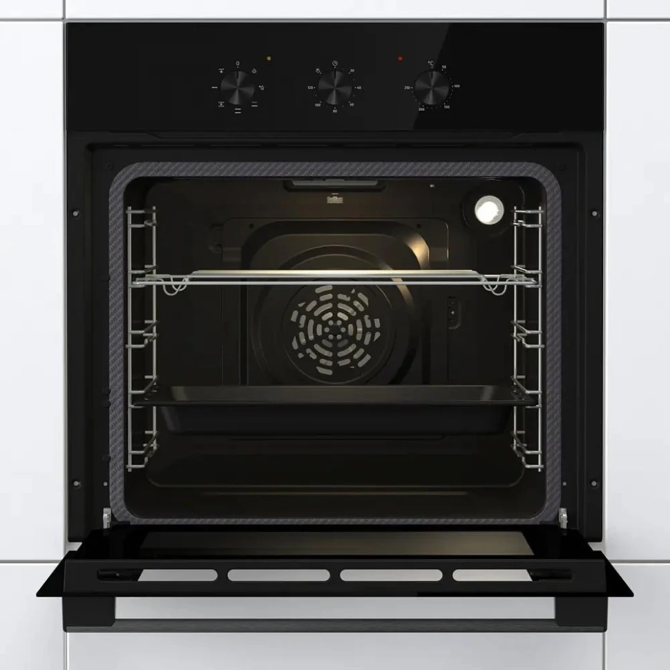 Духовой шкаф Электрический Gorenje BO6725E02NBG черный  