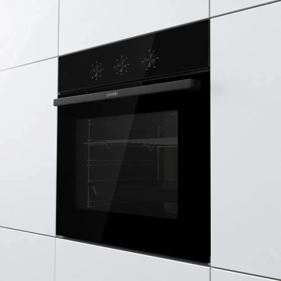 Духовой шкаф Электрический Gorenje BO6725E02NBG черный  