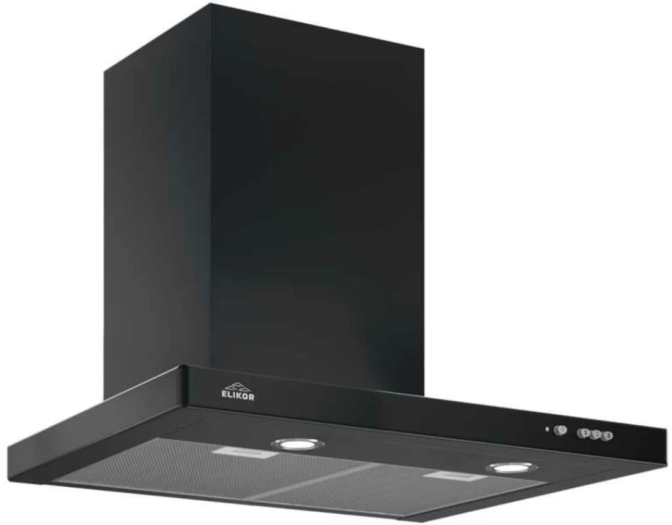 Вытяжка каминная Elikor Квадра 60П-430-К3Д антрацит управление: кнопочное (1 мотор)  