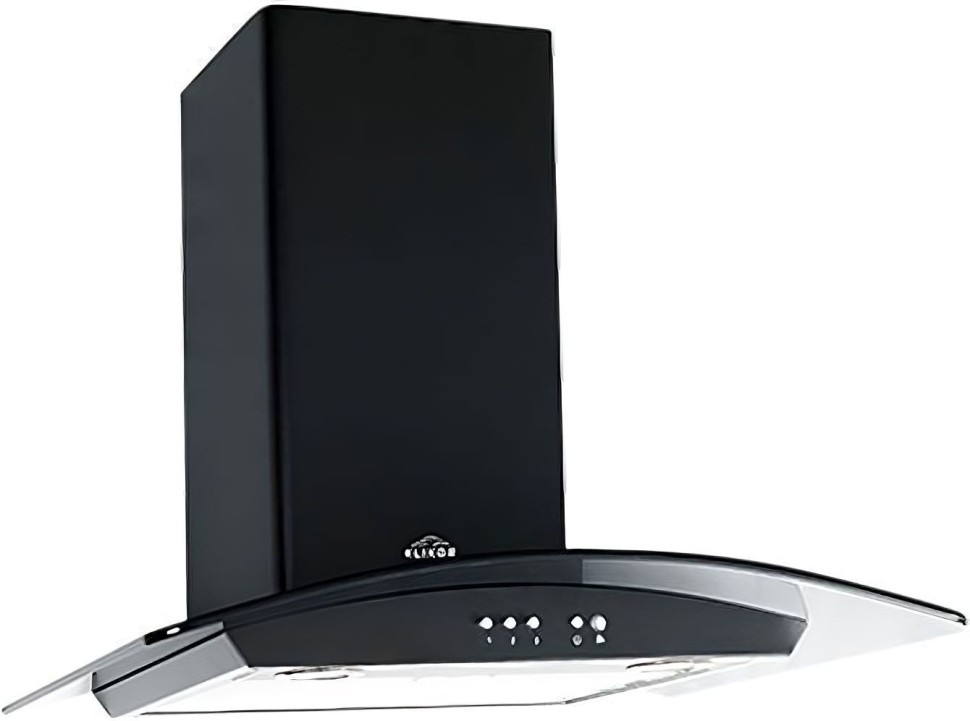 Вытяжка каминная Elikor Аметист 50П-430-К3Д черный управление: кнопочное (1 мотор)  