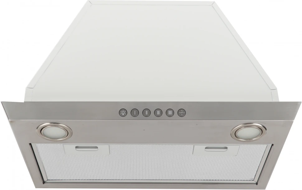 Вытяжка встраиваемая Elikor Врезной блок 52Н-1000-Э4Д нержавеющая сталь управление: кнопочное (1 мотор)