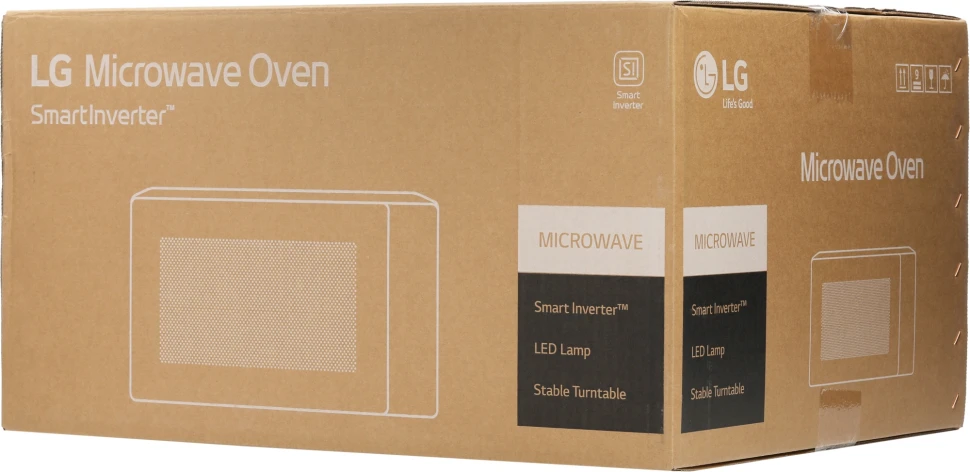 Микроволновая Печь LG MW23R35GIB 23л. 1000Вт черный