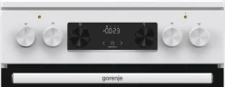 Плита Электрическая Gorenje GEC5C61WG белый стеклокерамика (без крышки)