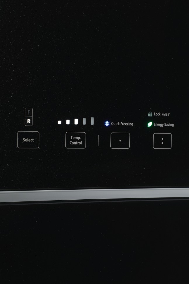 Холодильник Hitachi R-VG660PUC7-1 GBK 2-хкамерн. черный стекло инвертер