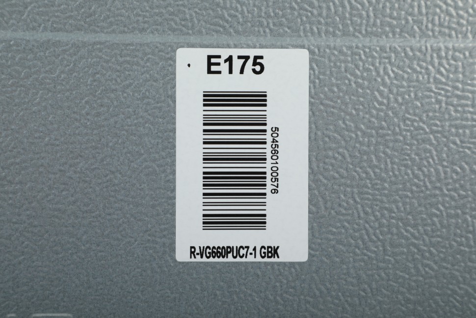 Холодильник Hitachi R-VG660PUC7-1 GBK 2-хкамерн. черный стекло инвертер