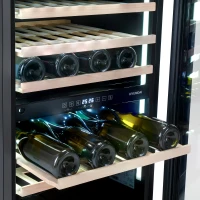 Винный шкаф Hyundai HBWC 0865 DCT 1-нокамерн. черный