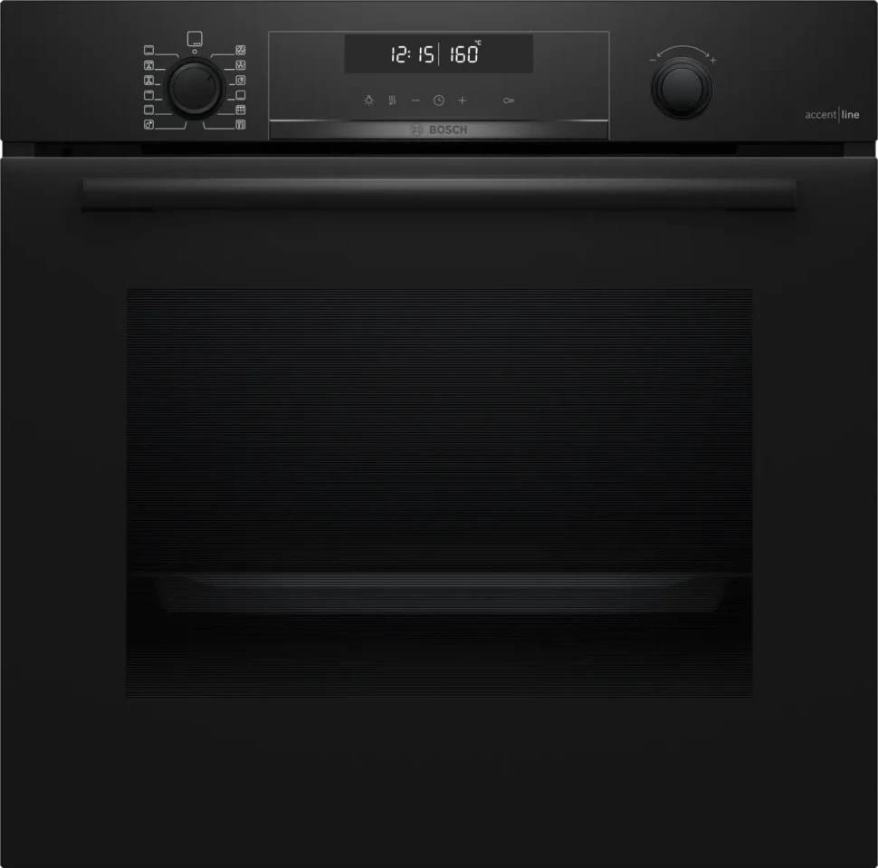 Духовой шкаф Электрический Bosch HBG478CB3 черный  