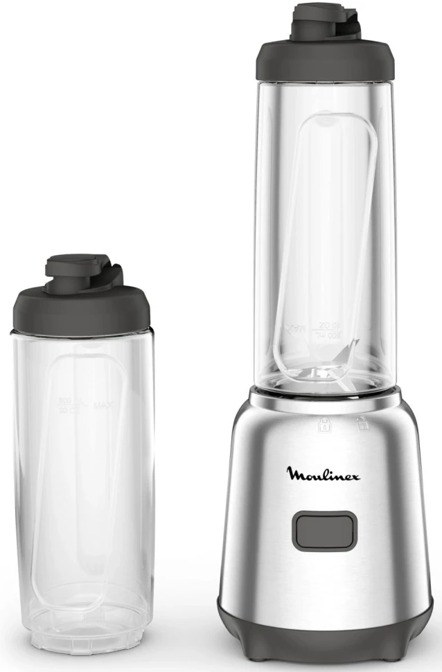 Блендер стационарный Moulinex LM15FD10 300Вт серебристый/черный  