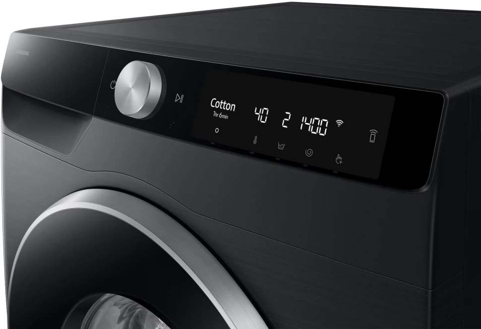 Стиральная машина Samsung WW90DG6U34LBLP класс: A+++ загр.фронтальная макс.:9кг черный  