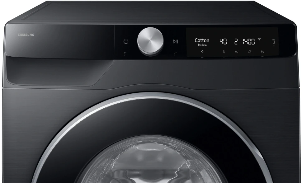 Стиральная машина Samsung WW90DG6U34LBLP класс: A+++ загр.фронтальная макс.:9кг черный  