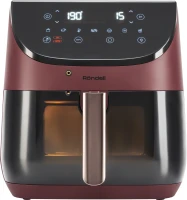 Аэрогриль Rondell RDE-AF888 1700Вт бургунди/черный