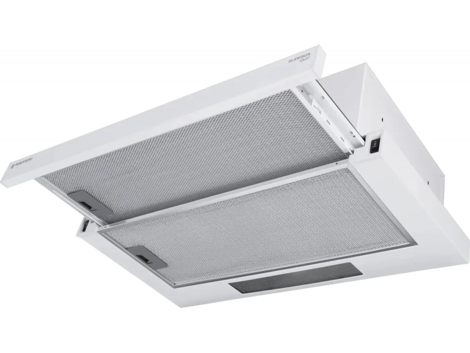 Встраиваемая вытяжка Meferi Power SLIDEBOX60WH белый  
