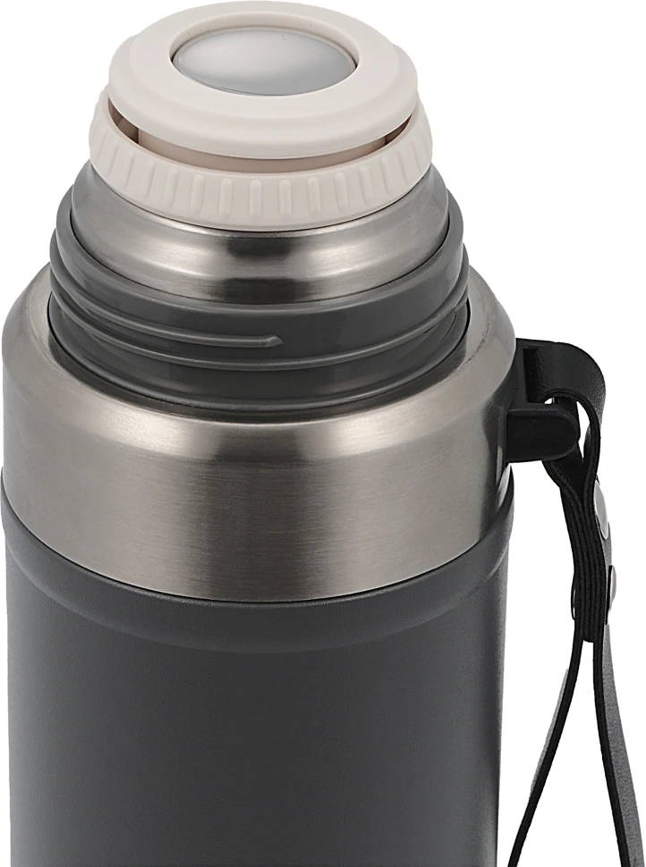 Термос для напитков Rondell Picnic RDS-1819 0.8л. серый картонная коробка  