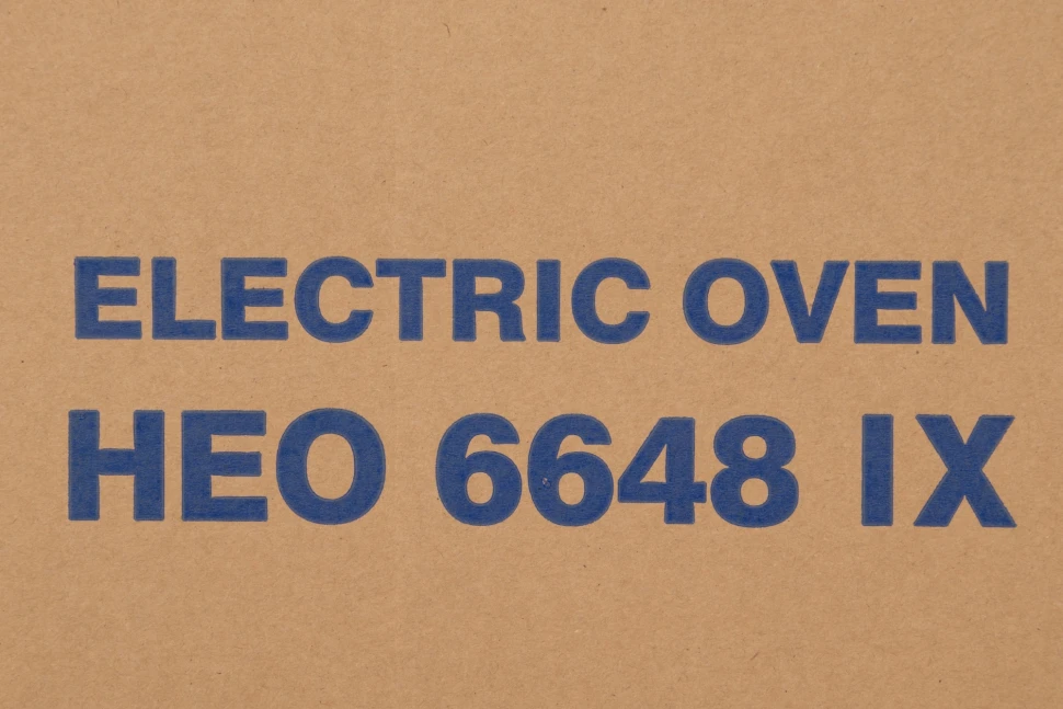 Духовой шкаф Электрический Hyundai HEO 6648 IX черный/серебристый