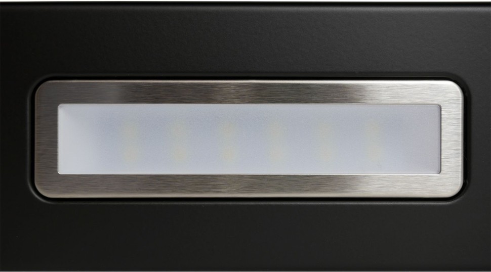 Вытяжка встраиваемая Lex Hubble 600 черный управление: кнопочное (1 мотор)  