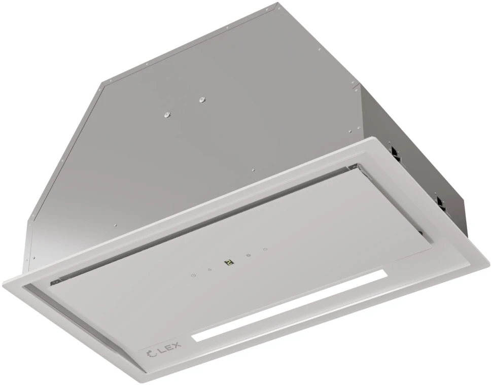Вытяжка встраиваемая Lex Hyper 600 GS WH белый управление: сенсорное (1 мотор)  
