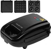 Вафельница Galaxy Line GL 2972 750Вт черный